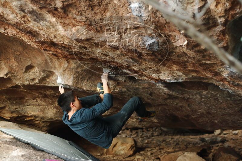 Bouldering in Hueco Tanks on 11/25/2019 with Blue Lizard Climbing and Yoga

Filename: SRM_20191125_1641040.jpg
Aperture: f/2.8
Shutter Speed: 1/320
Body: Canon EOS-1D Mark II
Lens: Canon EF 50mm f/1.8 II