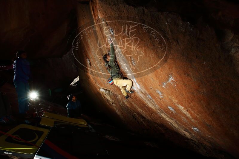 Bouldering in Hueco Tanks on 11/26/2019 with Blue Lizard Climbing and Yoga

Filename: SRM_20191126_1353410.jpg
Aperture: f/7.1
Shutter Speed: 1/250
Body: Canon EOS-1D Mark II
Lens: Canon EF 16-35mm f/2.8 L