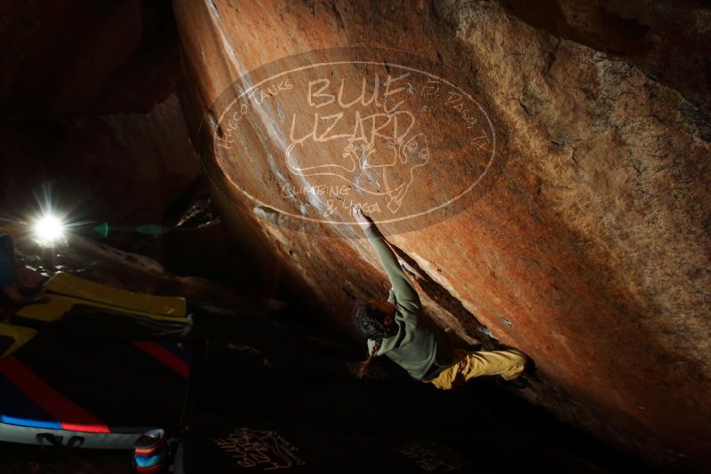 Bouldering in Hueco Tanks on 11/26/2019 with Blue Lizard Climbing and Yoga

Filename: SRM_20191126_1425480.jpg
Aperture: f/7.1
Shutter Speed: 1/250
Body: Canon EOS-1D Mark II
Lens: Canon EF 16-35mm f/2.8 L