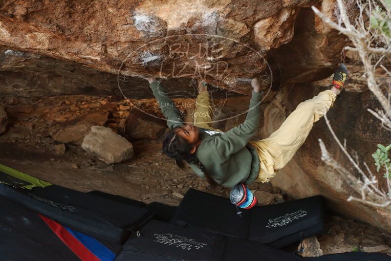 Bouldering in Hueco Tanks on 11/26/2019 with Blue Lizard Climbing and Yoga

Filename: SRM_20191126_1558200.jpg
Aperture: f/5.0
Shutter Speed: 1/250
Body: Canon EOS-1D Mark II
Lens: Canon EF 50mm f/1.8 II