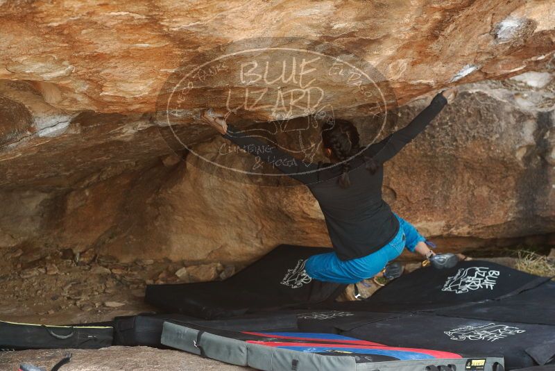 Bouldering in Hueco Tanks on 11/26/2019 with Blue Lizard Climbing and Yoga

Filename: SRM_20191126_1641220.jpg
Aperture: f/4.5
Shutter Speed: 1/250
Body: Canon EOS-1D Mark II
Lens: Canon EF 50mm f/1.8 II