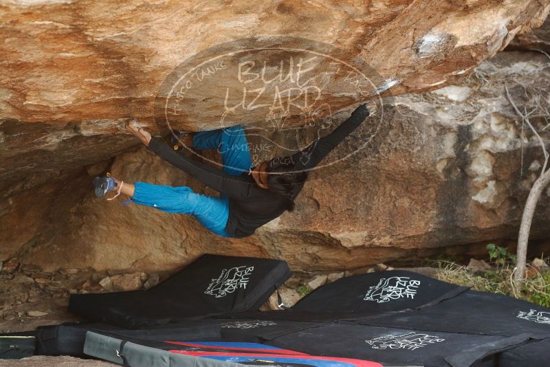 Bouldering in Hueco Tanks on 11/26/2019 with Blue Lizard Climbing and Yoga

Filename: SRM_20191126_1641230.jpg
Aperture: f/4.5
Shutter Speed: 1/250
Body: Canon EOS-1D Mark II
Lens: Canon EF 50mm f/1.8 II