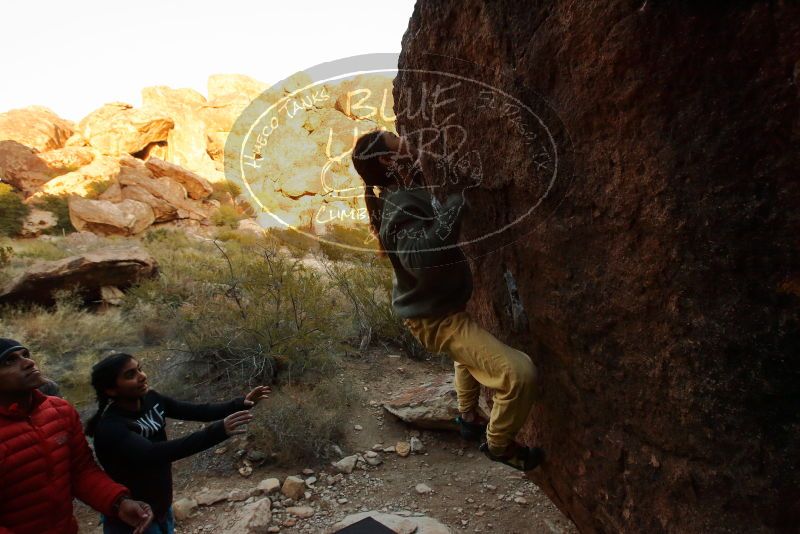 Bouldering in Hueco Tanks on 11/26/2019 with Blue Lizard Climbing and Yoga

Filename: SRM_20191126_1751370.jpg
Aperture: f/5.6
Shutter Speed: 1/250
Body: Canon EOS-1D Mark II
Lens: Canon EF 16-35mm f/2.8 L