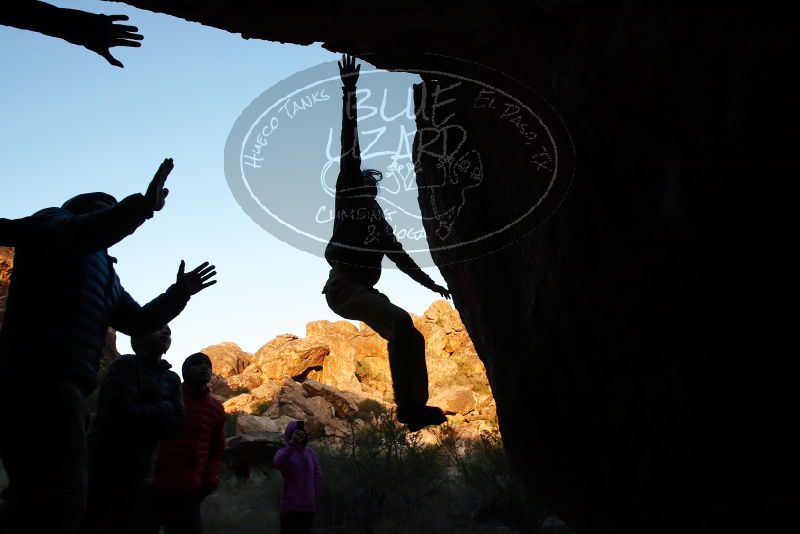 Bouldering in Hueco Tanks on 11/26/2019 with Blue Lizard Climbing and Yoga

Filename: SRM_20191126_1755091.jpg
Aperture: f/8.0
Shutter Speed: 1/250
Body: Canon EOS-1D Mark II
Lens: Canon EF 16-35mm f/2.8 L