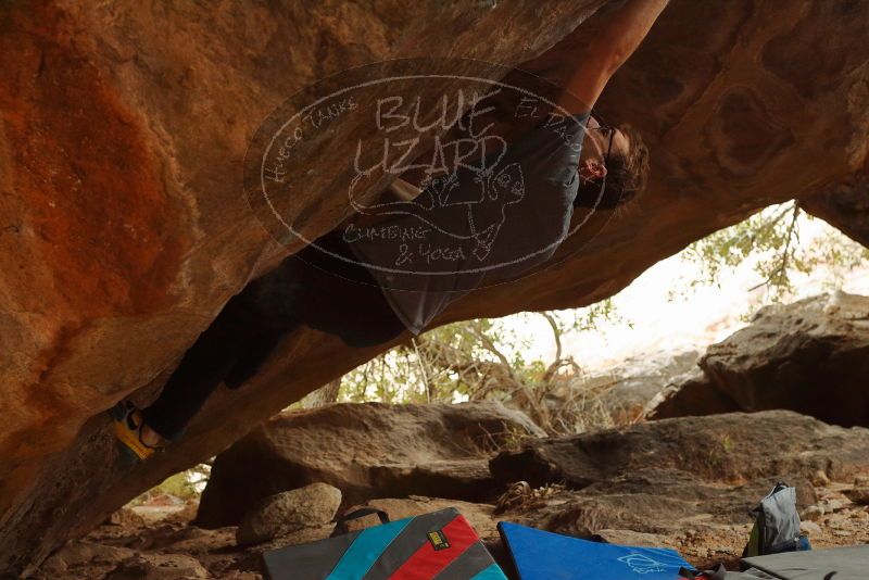 Bouldering in Hueco Tanks on 11/27/2019 with Blue Lizard Climbing and Yoga

Filename: SRM_20191127_1108270.jpg
Aperture: f/4.5
Shutter Speed: 1/320
Body: Canon EOS-1D Mark II
Lens: Canon EF 50mm f/1.8 II