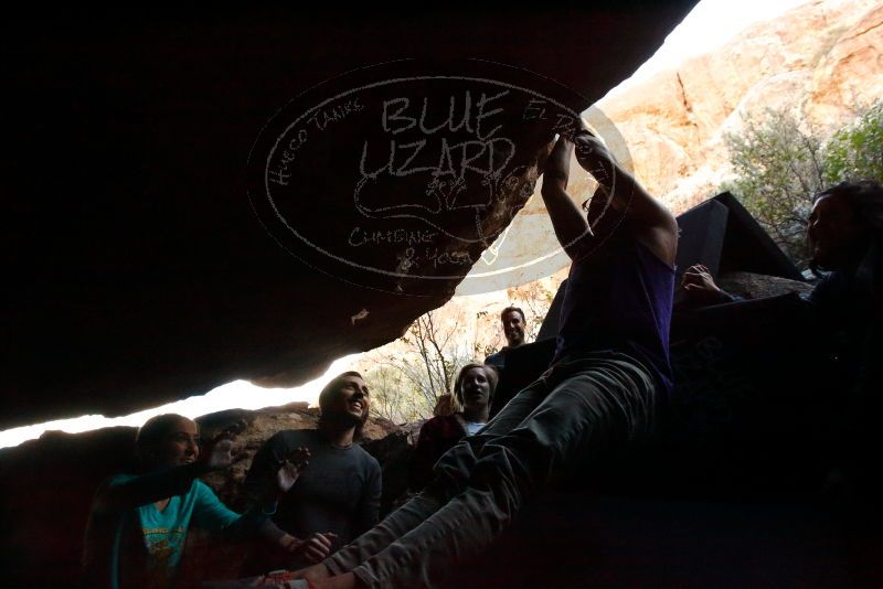 Bouldering in Hueco Tanks on 11/29/2019 with Blue Lizard Climbing and Yoga

Filename: SRM_20191129_1310420.jpg
Aperture: f/9.0
Shutter Speed: 1/250
Body: Canon EOS-1D Mark II
Lens: Canon EF 16-35mm f/2.8 L