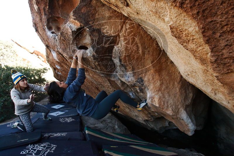 Bouldering in Hueco Tanks on 11/29/2019 with Blue Lizard Climbing and Yoga

Filename: SRM_20191129_1503400.jpg
Aperture: f/6.3
Shutter Speed: 1/250
Body: Canon EOS-1D Mark II
Lens: Canon EF 16-35mm f/2.8 L