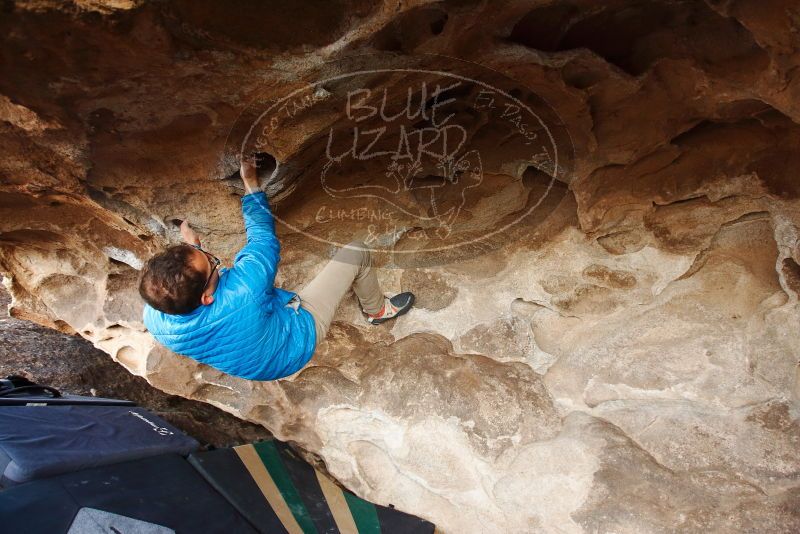 Bouldering in Hueco Tanks on 11/29/2019 with Blue Lizard Climbing and Yoga

Filename: SRM_20191129_1653570.jpg
Aperture: f/4.0
Shutter Speed: 1/250
Body: Canon EOS-1D Mark II
Lens: Canon EF 16-35mm f/2.8 L