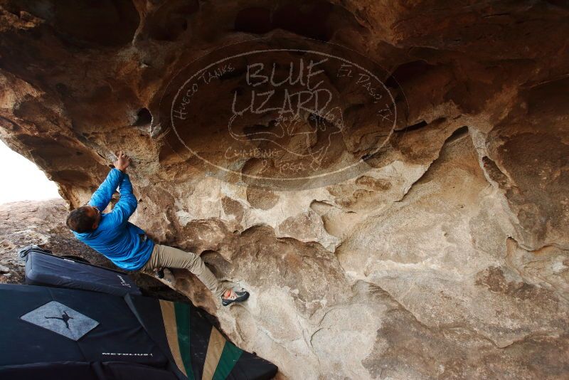 Bouldering in Hueco Tanks on 11/29/2019 with Blue Lizard Climbing and Yoga

Filename: SRM_20191129_1659080.jpg
Aperture: f/5.0
Shutter Speed: 1/250
Body: Canon EOS-1D Mark II
Lens: Canon EF 16-35mm f/2.8 L