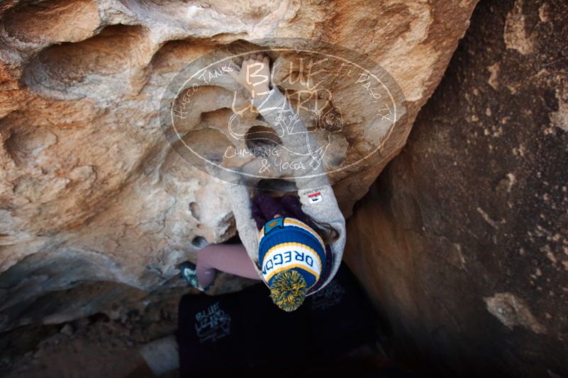 Bouldering in Hueco Tanks on 11/30/2019 with Blue Lizard Climbing and Yoga

Filename: SRM_20191130_1033580.jpg
Aperture: f/6.3
Shutter Speed: 1/250
Body: Canon EOS-1D Mark II
Lens: Canon EF 16-35mm f/2.8 L