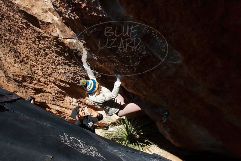 Bouldering in Hueco Tanks on 11/30/2019 with Blue Lizard Climbing and Yoga

Filename: SRM_20191130_1400541.jpg
Aperture: f/8.0
Shutter Speed: 1/320
Body: Canon EOS-1D Mark II
Lens: Canon EF 16-35mm f/2.8 L