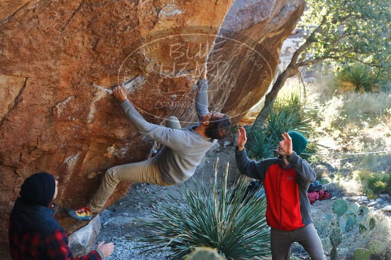 Bouldering in Hueco Tanks on 11/30/2019 with Blue Lizard Climbing and Yoga

Filename: SRM_20191130_1620410.jpg
Aperture: f/4.5
Shutter Speed: 1/250
Body: Canon EOS-1D Mark II
Lens: Canon EF 50mm f/1.8 II