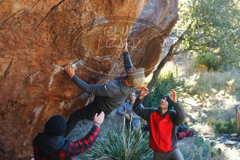 Bouldering in Hueco Tanks on 11/30/2019 with Blue Lizard Climbing and Yoga

Filename: SRM_20191130_1623530.jpg
Aperture: f/4.0
Shutter Speed: 1/250
Body: Canon EOS-1D Mark II
Lens: Canon EF 50mm f/1.8 II