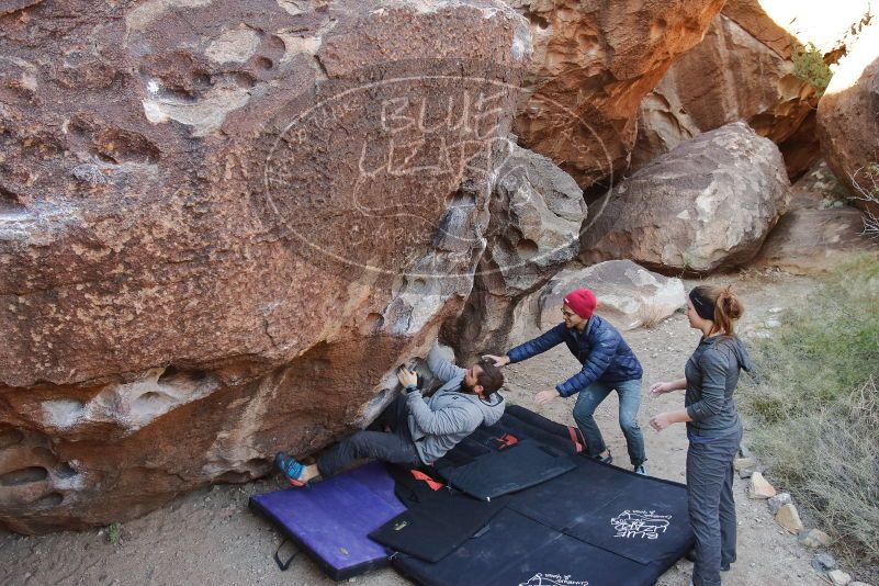 Bouldering in Hueco Tanks on 12/06/2019 with Blue Lizard Climbing and Yoga

Filename: SRM_20191206_1015450.jpg
Aperture: f/4.0
Shutter Speed: 1/250
Body: Canon EOS-1D Mark II
Lens: Canon EF 16-35mm f/2.8 L