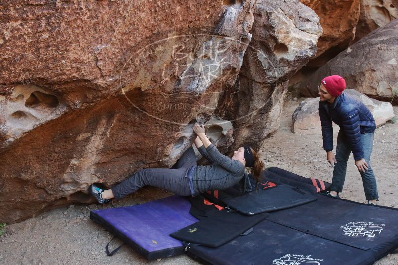 Bouldering in Hueco Tanks on 12/06/2019 with Blue Lizard Climbing and Yoga

Filename: SRM_20191206_1018540.jpg
Aperture: f/4.5
Shutter Speed: 1/250
Body: Canon EOS-1D Mark II
Lens: Canon EF 16-35mm f/2.8 L