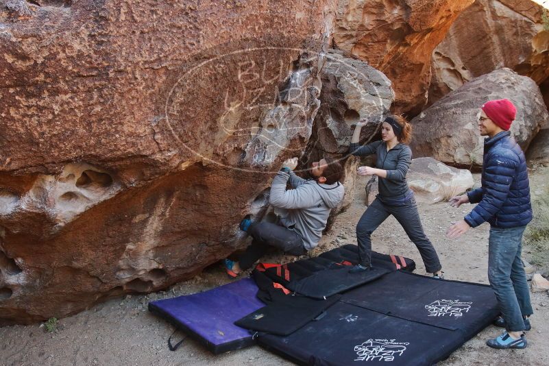 Bouldering in Hueco Tanks on 12/06/2019 with Blue Lizard Climbing and Yoga

Filename: SRM_20191206_1021040.jpg
Aperture: f/4.5
Shutter Speed: 1/250
Body: Canon EOS-1D Mark II
Lens: Canon EF 16-35mm f/2.8 L