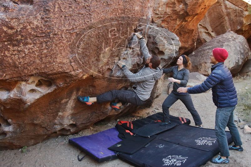 Bouldering in Hueco Tanks on 12/06/2019 with Blue Lizard Climbing and Yoga

Filename: SRM_20191206_1021090.jpg
Aperture: f/4.5
Shutter Speed: 1/250
Body: Canon EOS-1D Mark II
Lens: Canon EF 16-35mm f/2.8 L