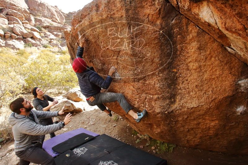 Bouldering in Hueco Tanks on 12/06/2019 with Blue Lizard Climbing and Yoga

Filename: SRM_20191206_1131230.jpg
Aperture: f/7.1
Shutter Speed: 1/250
Body: Canon EOS-1D Mark II
Lens: Canon EF 16-35mm f/2.8 L