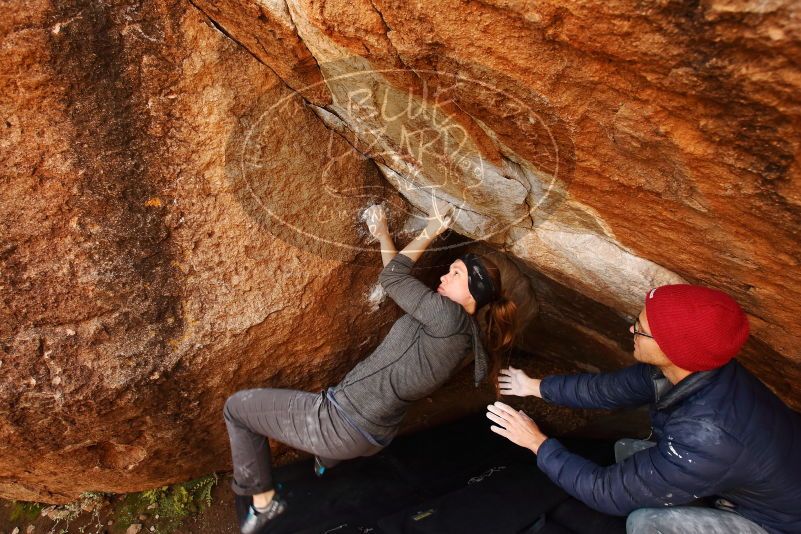 Bouldering in Hueco Tanks on 12/06/2019 with Blue Lizard Climbing and Yoga

Filename: SRM_20191206_1153390.jpg
Aperture: f/4.5
Shutter Speed: 1/250
Body: Canon EOS-1D Mark II
Lens: Canon EF 16-35mm f/2.8 L