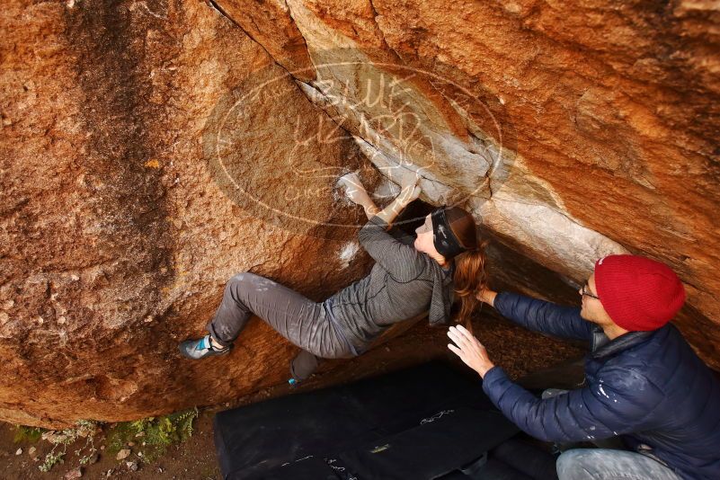 Bouldering in Hueco Tanks on 12/06/2019 with Blue Lizard Climbing and Yoga

Filename: SRM_20191206_1153470.jpg
Aperture: f/4.5
Shutter Speed: 1/250
Body: Canon EOS-1D Mark II
Lens: Canon EF 16-35mm f/2.8 L