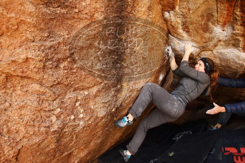 Bouldering in Hueco Tanks on 12/06/2019 with Blue Lizard Climbing and Yoga

Filename: SRM_20191206_1156370.jpg
Aperture: f/4.5
Shutter Speed: 1/250
Body: Canon EOS-1D Mark II
Lens: Canon EF 16-35mm f/2.8 L