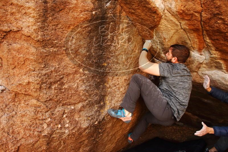 Bouldering in Hueco Tanks on 12/06/2019 with Blue Lizard Climbing and Yoga

Filename: SRM_20191206_1157560.jpg
Aperture: f/5.0
Shutter Speed: 1/250
Body: Canon EOS-1D Mark II
Lens: Canon EF 16-35mm f/2.8 L