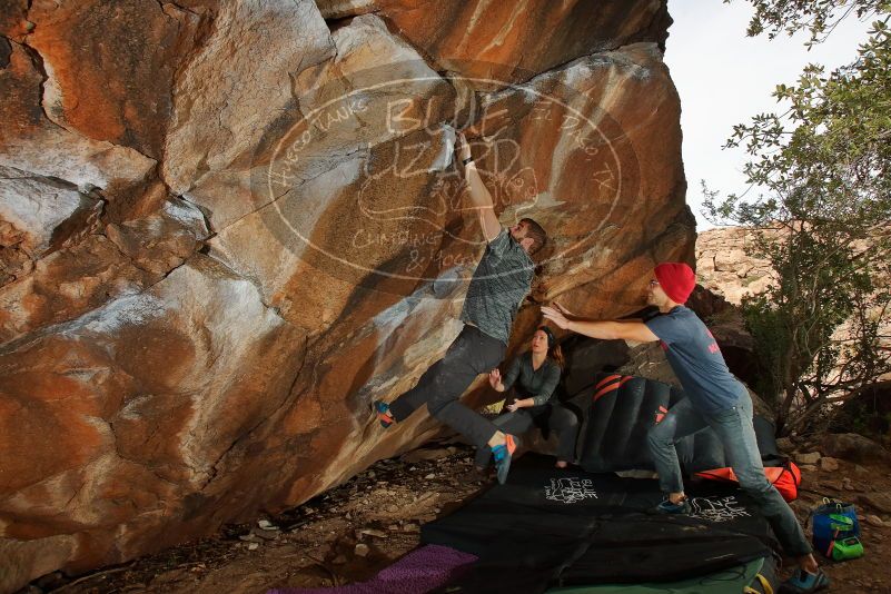 Bouldering in Hueco Tanks on 12/06/2019 with Blue Lizard Climbing and Yoga

Filename: SRM_20191206_1233020.jpg
Aperture: f/8.0
Shutter Speed: 1/250
Body: Canon EOS-1D Mark II
Lens: Canon EF 16-35mm f/2.8 L