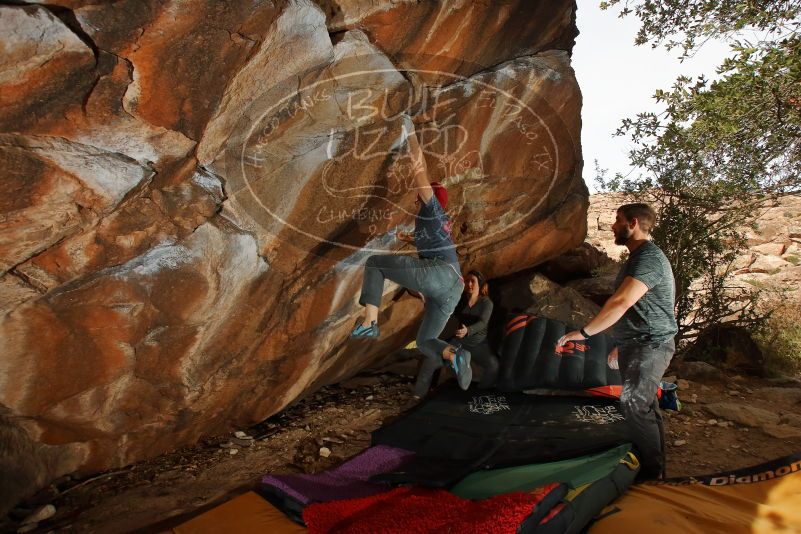 Bouldering in Hueco Tanks on 12/06/2019 with Blue Lizard Climbing and Yoga

Filename: SRM_20191206_1237581.jpg
Aperture: f/8.0
Shutter Speed: 1/250
Body: Canon EOS-1D Mark II
Lens: Canon EF 16-35mm f/2.8 L