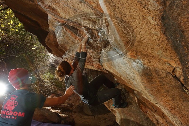 Bouldering in Hueco Tanks on 12/06/2019 with Blue Lizard Climbing and Yoga

Filename: SRM_20191206_1252370.jpg
Aperture: f/8.0
Shutter Speed: 1/250
Body: Canon EOS-1D Mark II
Lens: Canon EF 16-35mm f/2.8 L