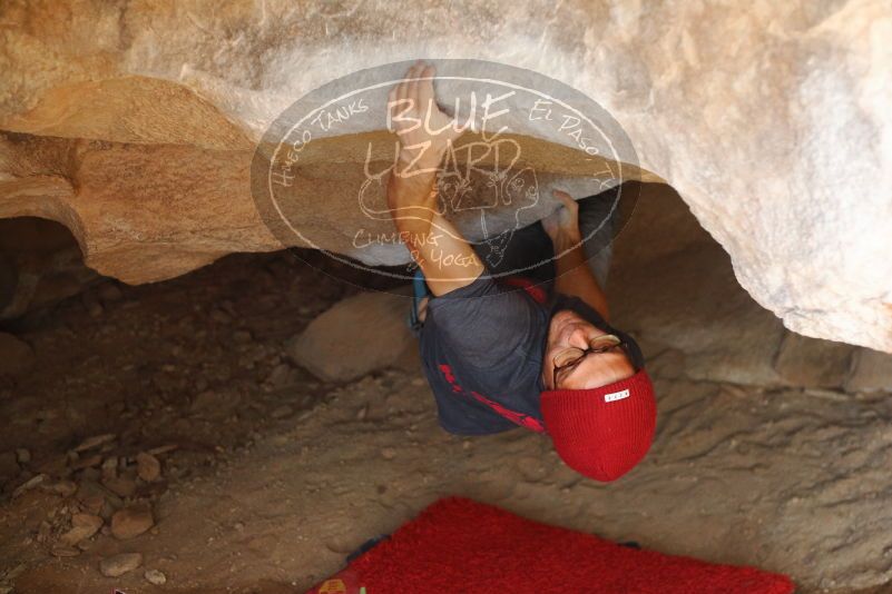 Bouldering in Hueco Tanks on 12/06/2019 with Blue Lizard Climbing and Yoga

Filename: SRM_20191206_1302400.jpg
Aperture: f/2.8
Shutter Speed: 1/250
Body: Canon EOS-1D Mark II
Lens: Canon EF 50mm f/1.8 II