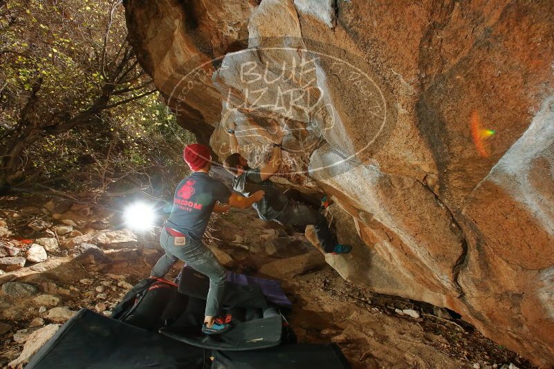 Bouldering in Hueco Tanks on 12/06/2019 with Blue Lizard Climbing and Yoga

Filename: SRM_20191206_1337030.jpg
Aperture: f/7.1
Shutter Speed: 1/250
Body: Canon EOS-1D Mark II
Lens: Canon EF 16-35mm f/2.8 L