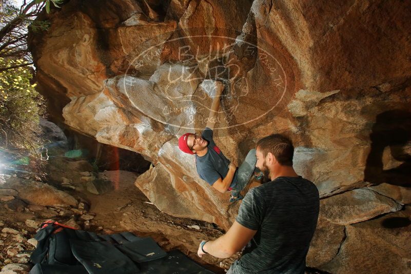 Bouldering in Hueco Tanks on 12/06/2019 with Blue Lizard Climbing and Yoga

Filename: SRM_20191206_1343060.jpg
Aperture: f/7.1
Shutter Speed: 1/250
Body: Canon EOS-1D Mark II
Lens: Canon EF 16-35mm f/2.8 L