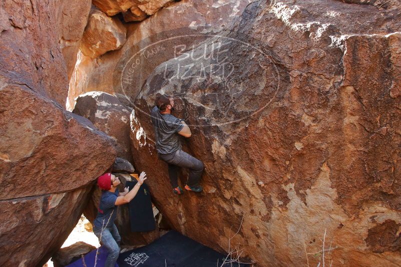 Bouldering in Hueco Tanks on 12/06/2019 with Blue Lizard Climbing and Yoga

Filename: SRM_20191206_1351370.jpg
Aperture: f/4.5
Shutter Speed: 1/250
Body: Canon EOS-1D Mark II
Lens: Canon EF 16-35mm f/2.8 L