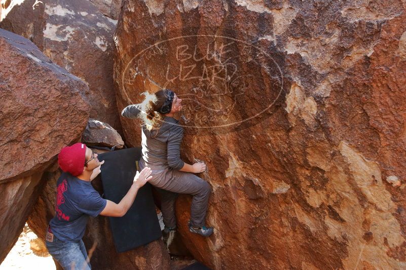 Bouldering in Hueco Tanks on 12/06/2019 with Blue Lizard Climbing and Yoga

Filename: SRM_20191206_1411270.jpg
Aperture: f/4.0
Shutter Speed: 1/250
Body: Canon EOS-1D Mark II
Lens: Canon EF 16-35mm f/2.8 L