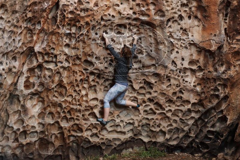 Bouldering in Hueco Tanks on 12/06/2019 with Blue Lizard Climbing and Yoga

Filename: SRM_20191206_1526270.jpg
Aperture: f/3.2
Shutter Speed: 1/250
Body: Canon EOS-1D Mark II
Lens: Canon EF 50mm f/1.8 II