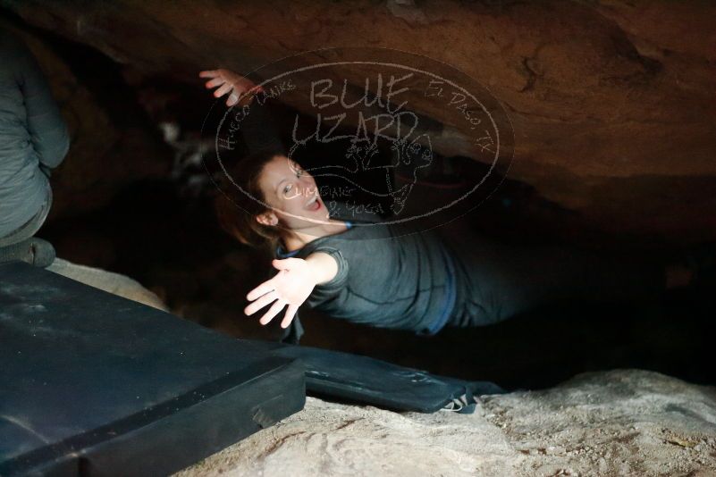 Bouldering in Hueco Tanks on 12/06/2019 with Blue Lizard Climbing and Yoga

Filename: SRM_20191206_1806211.jpg
Aperture: f/1.8
Shutter Speed: 1/30
Body: Canon EOS-1D Mark II
Lens: Canon EF 50mm f/1.8 II