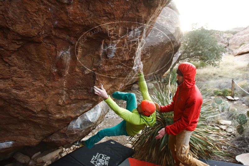 Bouldering in Hueco Tanks on 12/11/2019 with Blue Lizard Climbing and Yoga

Filename: SRM_20191211_1729000.jpg
Aperture: f/4.0
Shutter Speed: 1/250
Body: Canon EOS-1D Mark II
Lens: Canon EF 16-35mm f/2.8 L