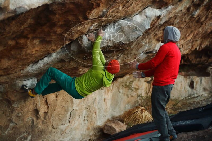 Bouldering in Hueco Tanks on 12/11/2019 with Blue Lizard Climbing and Yoga

Filename: SRM_20191211_1810370.jpg
Aperture: f/2.0
Shutter Speed: 1/250
Body: Canon EOS-1D Mark II
Lens: Canon EF 50mm f/1.8 II