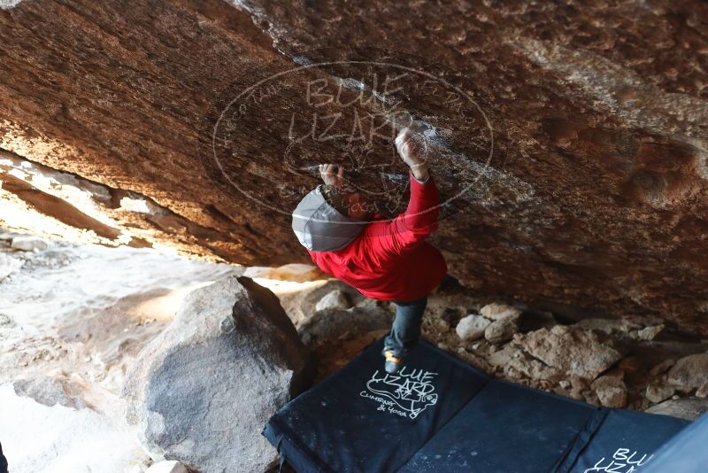 Bouldering in Hueco Tanks on 12/13/2019 with Blue Lizard Climbing and Yoga

Filename: SRM_20191213_1118311.jpg
Aperture: f/2.8
Shutter Speed: 1/250
Body: Canon EOS-1D Mark II
Lens: Canon EF 50mm f/1.8 II