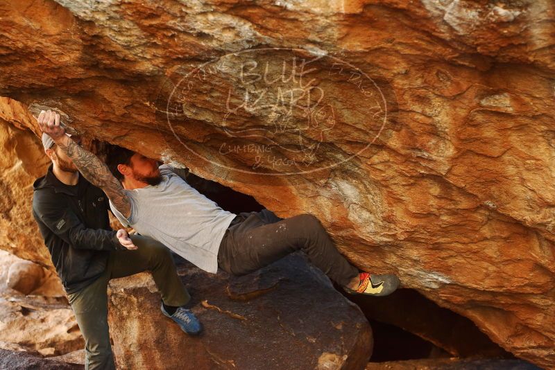 Bouldering in Hueco Tanks on 12/13/2019 with Blue Lizard Climbing and Yoga

Filename: SRM_20191213_1654260.jpg
Aperture: f/3.2
Shutter Speed: 1/250
Body: Canon EOS-1D Mark II
Lens: Canon EF 50mm f/1.8 II