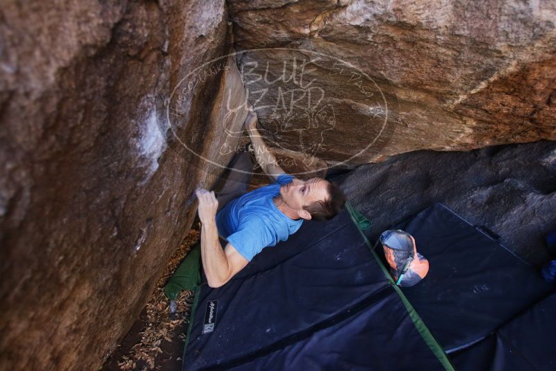 Bouldering in Hueco Tanks on 12/14/2019 with Blue Lizard Climbing and Yoga

Filename: SRM_20191214_1531260.jpg
Aperture: f/3.5
Shutter Speed: 1/250
Body: Canon EOS-1D Mark II
Lens: Canon EF 16-35mm f/2.8 L