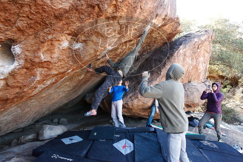 Bouldering in Hueco Tanks on 12/15/2019 with Blue Lizard Climbing and Yoga

Filename: SRM_20191215_1214540.jpg
Aperture: f/4.5
Shutter Speed: 1/250
Body: Canon EOS-1D Mark II
Lens: Canon EF 16-35mm f/2.8 L