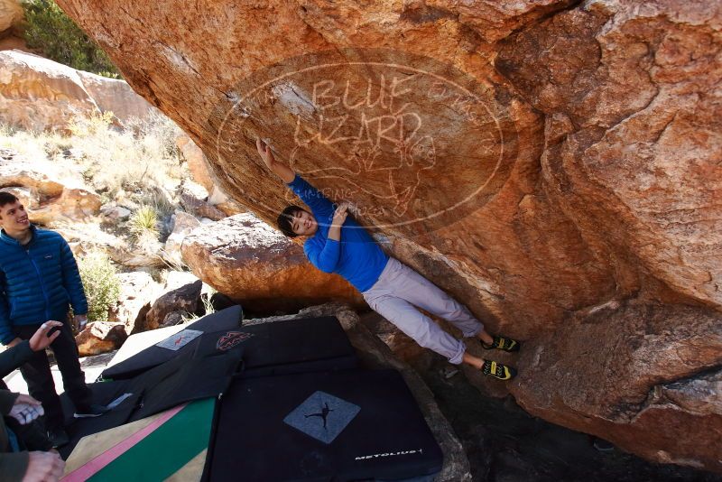 Bouldering in Hueco Tanks on 12/15/2019 with Blue Lizard Climbing and Yoga

Filename: SRM_20191215_1340200.jpg
Aperture: f/5.0
Shutter Speed: 1/250
Body: Canon EOS-1D Mark II
Lens: Canon EF 16-35mm f/2.8 L