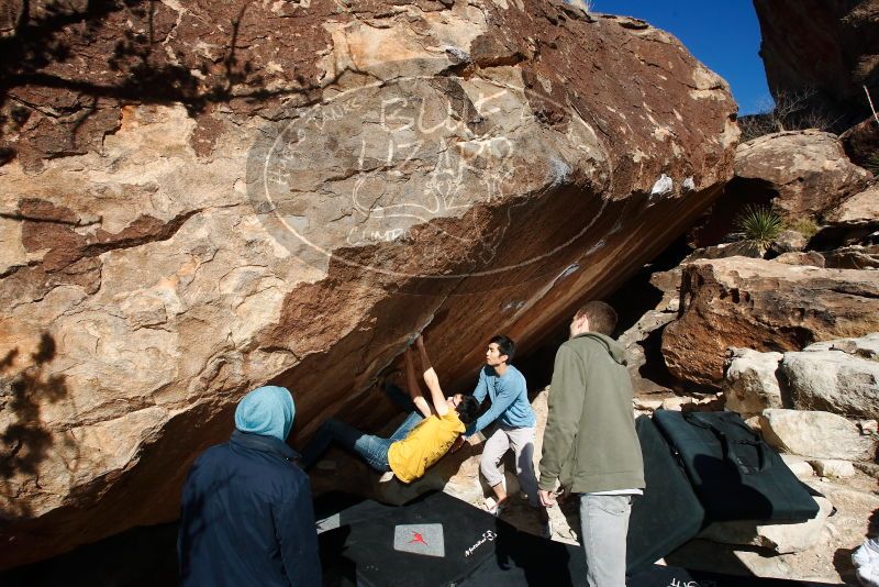 Bouldering in Hueco Tanks on 12/16/2019 with Blue Lizard Climbing and Yoga

Filename: SRM_20191216_1329200.jpg
Aperture: f/9.0
Shutter Speed: 1/250
Body: Canon EOS-1D Mark II
Lens: Canon EF 16-35mm f/2.8 L