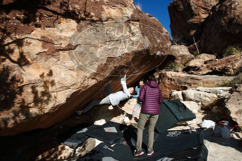 Bouldering in Hueco Tanks on 12/16/2019 with Blue Lizard Climbing and Yoga

Filename: SRM_20191216_1334100.jpg
Aperture: f/9.0
Shutter Speed: 1/250
Body: Canon EOS-1D Mark II
Lens: Canon EF 16-35mm f/2.8 L