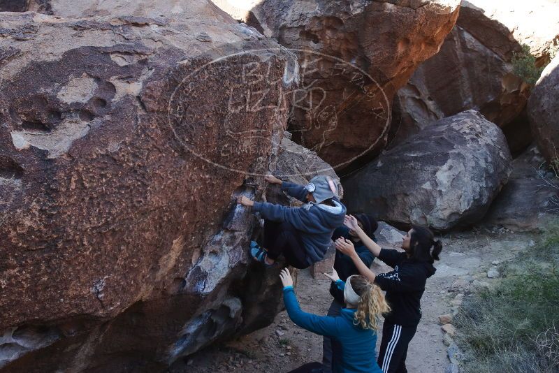 Bouldering in Hueco Tanks on 12/19/2019 with Blue Lizard Climbing and Yoga

Filename: SRM_20191219_1103250.jpg
Aperture: f/5.6
Shutter Speed: 1/250
Body: Canon EOS-1D Mark II
Lens: Canon EF 16-35mm f/2.8 L