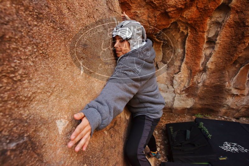 Bouldering in Hueco Tanks on 12/19/2019 with Blue Lizard Climbing and Yoga

Filename: SRM_20191219_1202050.jpg
Aperture: f/5.0
Shutter Speed: 1/200
Body: Canon EOS-1D Mark II
Lens: Canon EF 16-35mm f/2.8 L