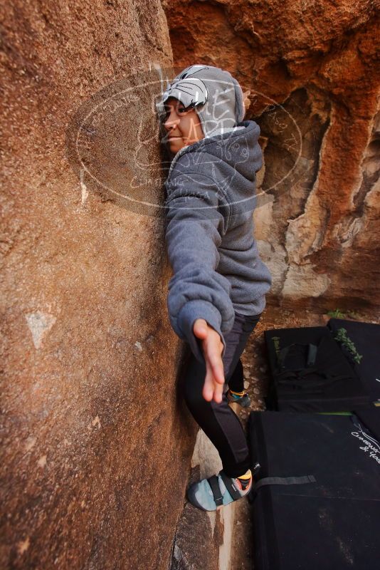 Bouldering in Hueco Tanks on 12/19/2019 with Blue Lizard Climbing and Yoga

Filename: SRM_20191219_1202100.jpg
Aperture: f/5.0
Shutter Speed: 1/200
Body: Canon EOS-1D Mark II
Lens: Canon EF 16-35mm f/2.8 L