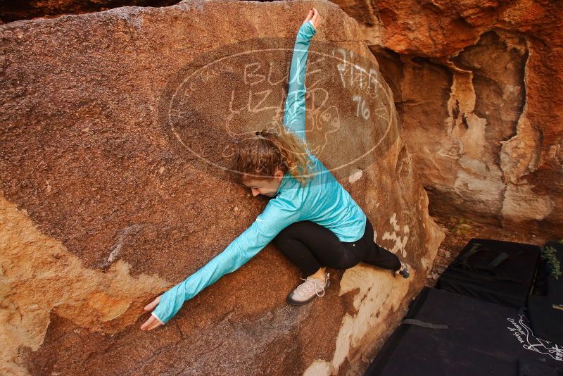 Bouldering in Hueco Tanks on 12/19/2019 with Blue Lizard Climbing and Yoga

Filename: SRM_20191219_1203270.jpg
Aperture: f/6.3
Shutter Speed: 1/200
Body: Canon EOS-1D Mark II
Lens: Canon EF 16-35mm f/2.8 L