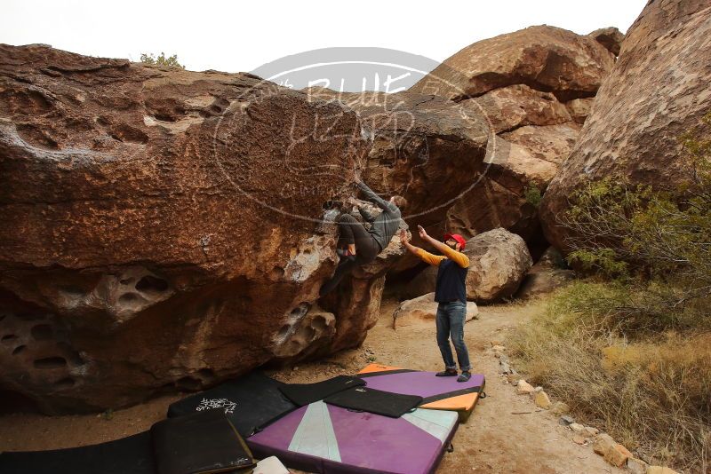 Bouldering in Hueco Tanks on 12/24/2019 with Blue Lizard Climbing and Yoga

Filename: SRM_20191224_1119100.jpg
Aperture: f/5.0
Shutter Speed: 1/320
Body: Canon EOS-1D Mark II
Lens: Canon EF 16-35mm f/2.8 L